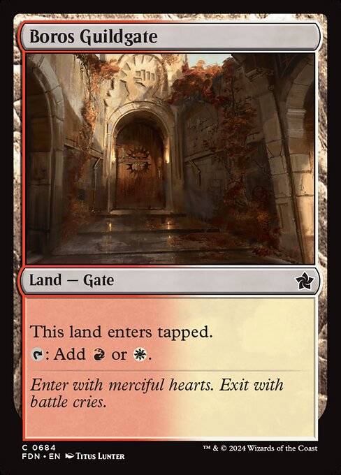 Boros Guildgate (FDN 684)