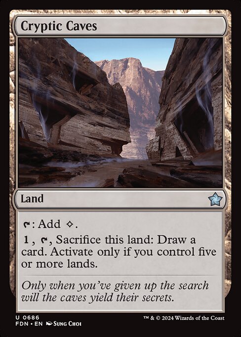 Cryptic Caves (FDN 686)