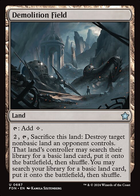 Demolition Field (FDN 687)