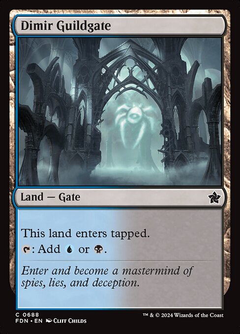 Dimir Guildgate (FDN 688)