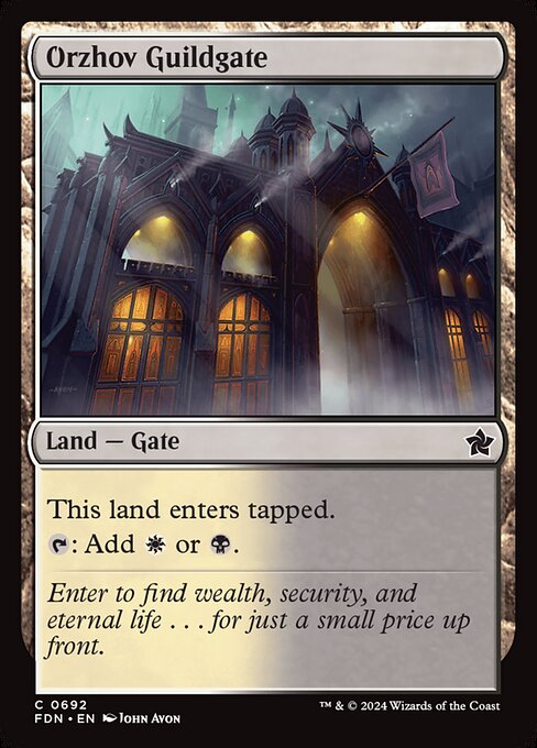 Orzhov Guildgate (FDN 692)