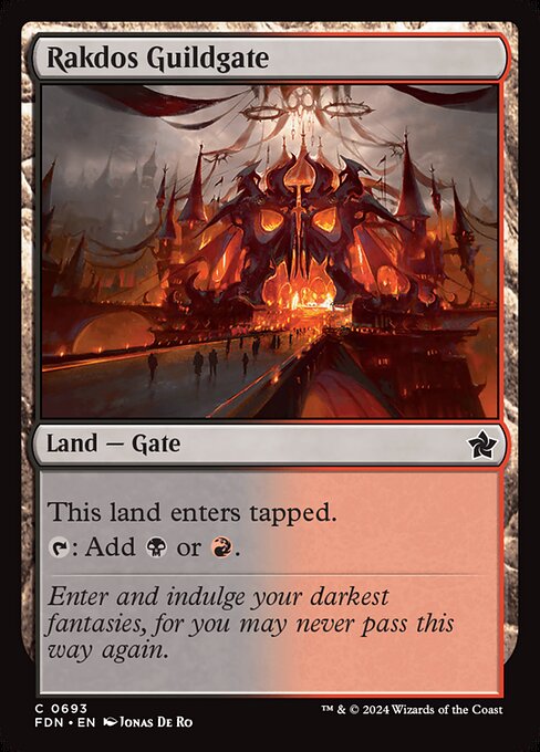 Rakdos Guildgate (FDN 693)