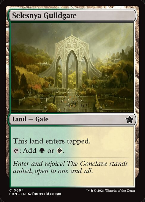 Selesnya Guildgate (FDN 694)