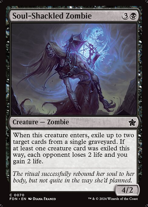 Soul-Shackled Zombie (FDN 70)