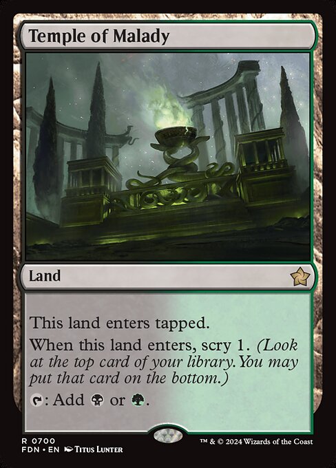 Temple of Malady (FDN 700)