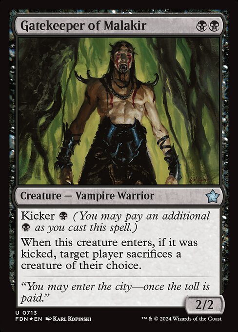Gatekeeper of Malakir (FDN 713)