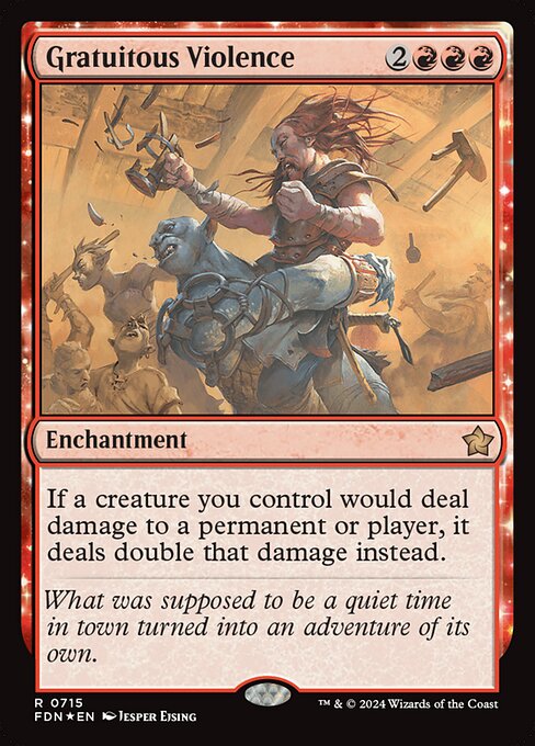 Gratuitous Violence (FDN 715)