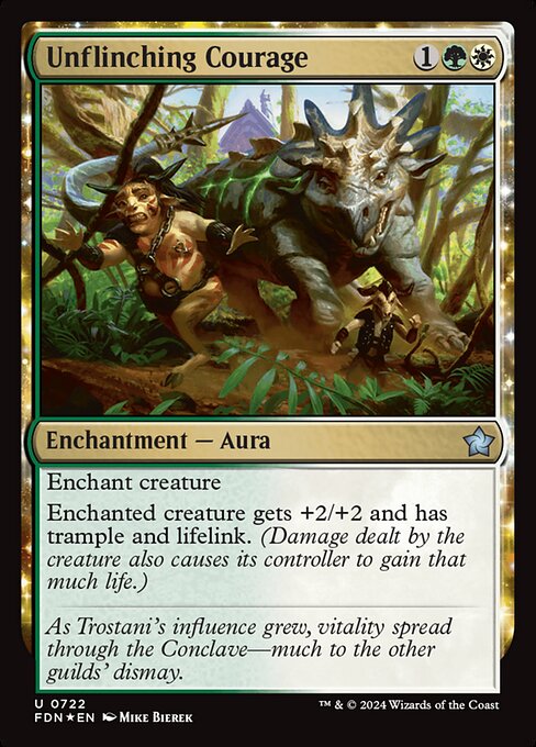 Unflinching Courage (FDN 722)