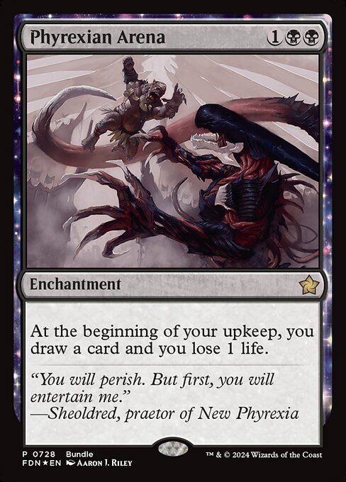 Phyrexian Arena (FDN 728)