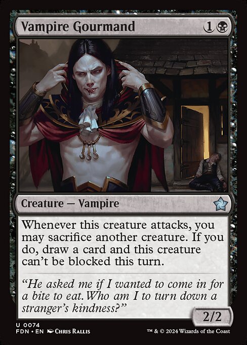 Vampire Gourmand (FDN 74)
