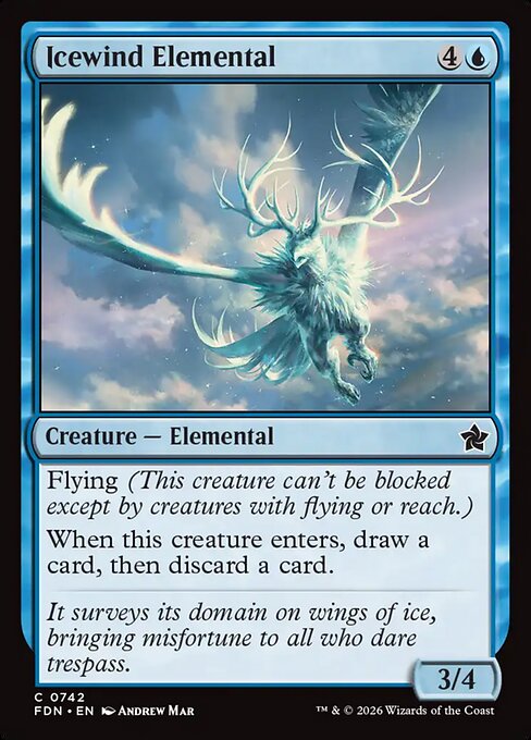 Icewind Elemental (FDN 742)