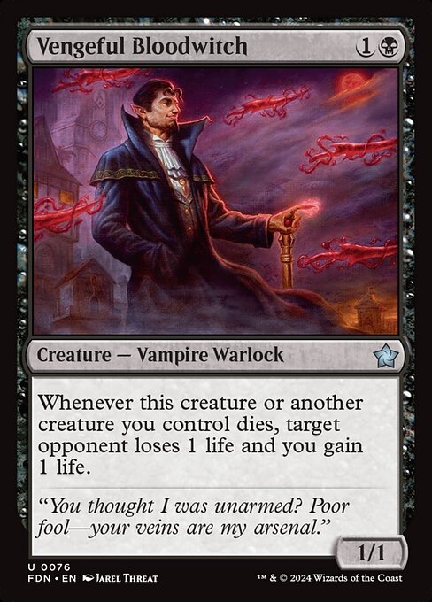 Vengeful Bloodwitch (FDN 76)