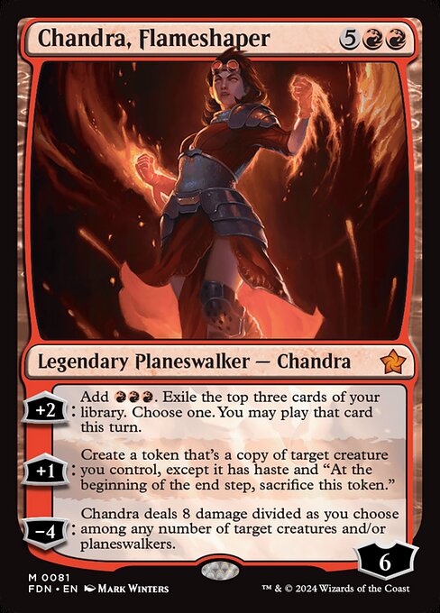 Chandra, Flameshaper (FDN 81)