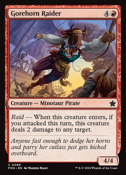 Gorehorn Raider (FDN 89)