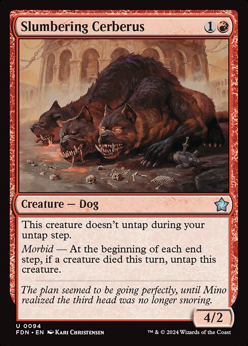 Slumbering Cerberus (FDN 94)