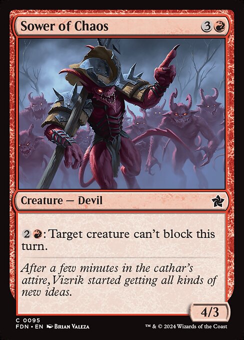 Sower of Chaos (FDN 95)