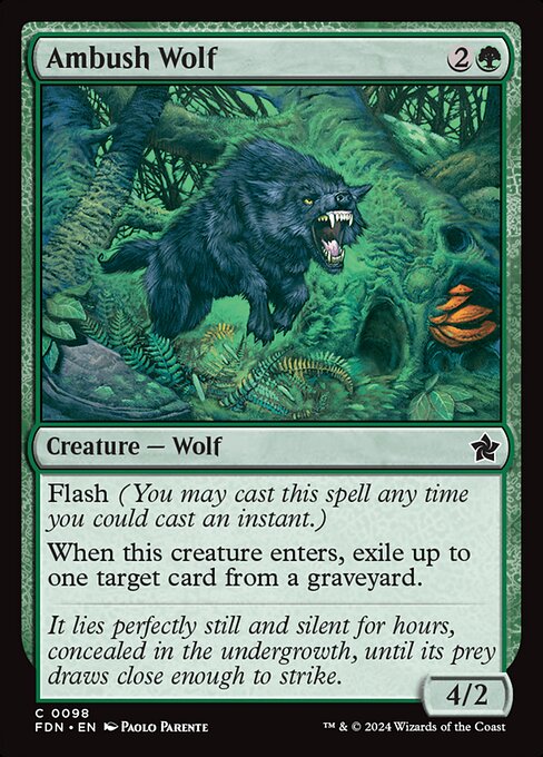 Ambush Wolf (FDN 98)