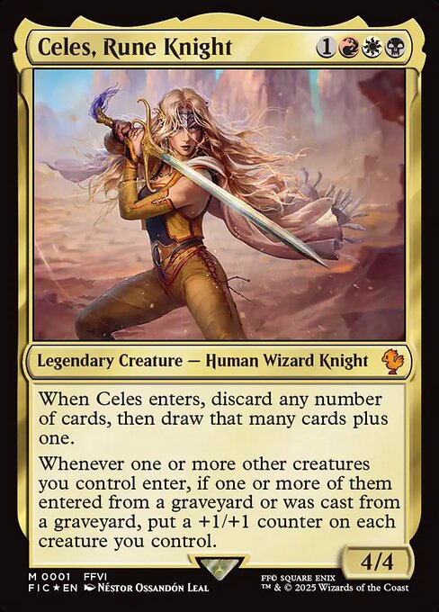 Celes, Rune Knight (FIC 1)