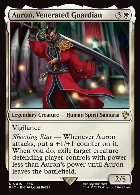 Auron, Venerated Guardian (FIC 10)