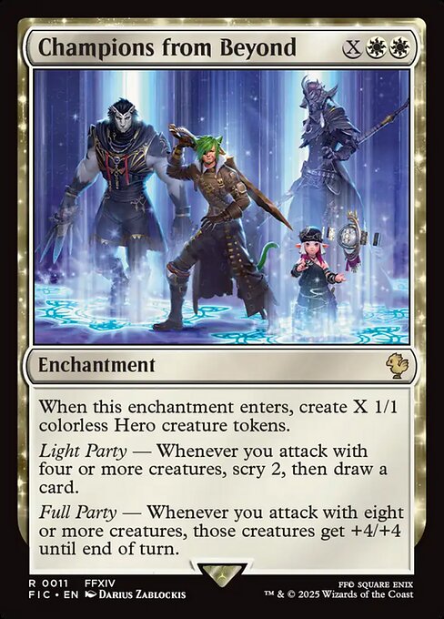 Champions from Beyond (FIC 11)