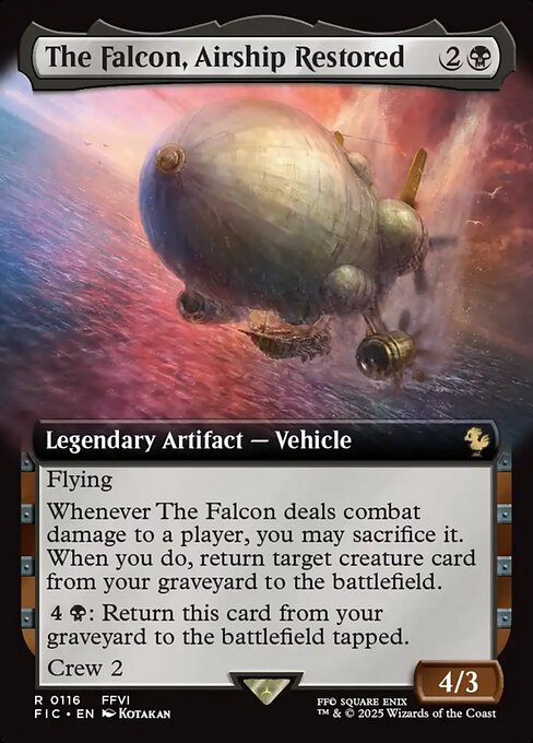 The Falcon, Airship Restored (FIC 116)
