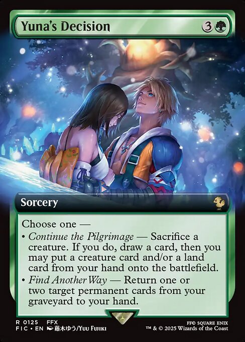 Yuna's Decision (FIC 125)
