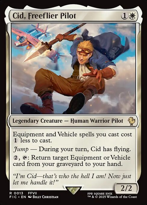 Cid, Freeflier Pilot (FIC 13)