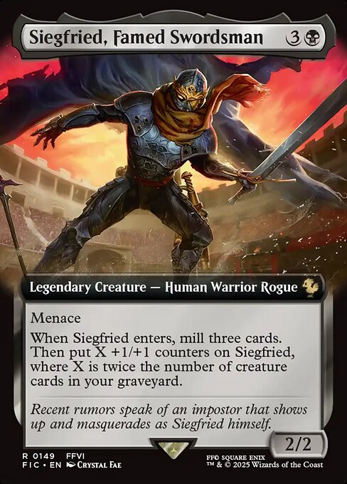Siegfried, Famed Swordsman (FIC 149)