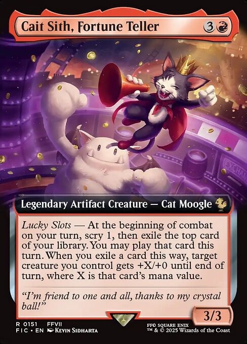 Cait Sith, Fortune Teller (FIC 151)