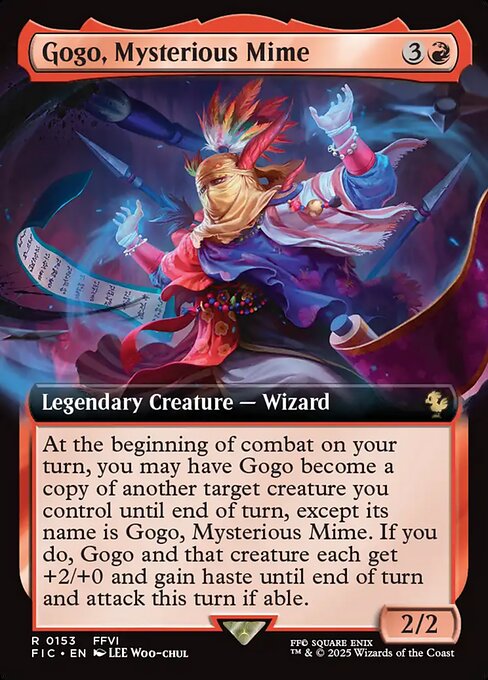 Gogo, Mysterious Mime (FIC 153)