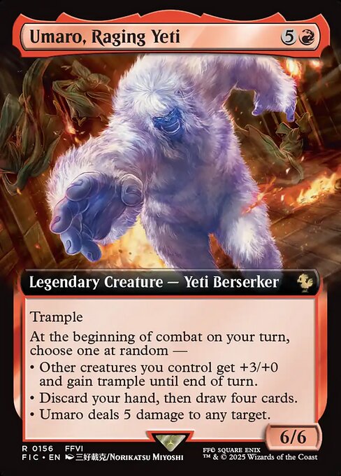 Umaro, Raging Yeti (FIC 156)
