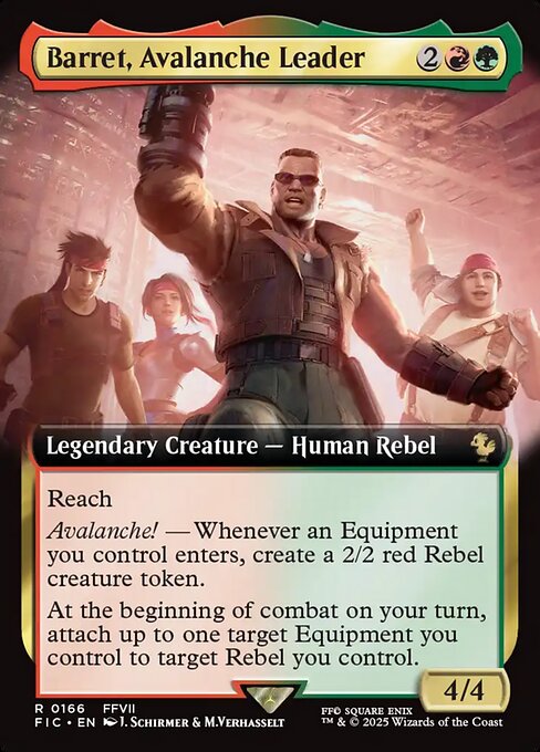 Barret, Avalanche Leader (FIC 166)