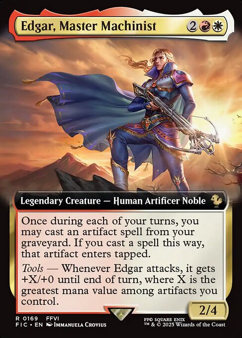 Edgar, Master Machinist (FIC 169)
