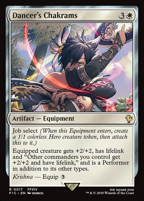 Dancer's Chakrams (FIC 17)
