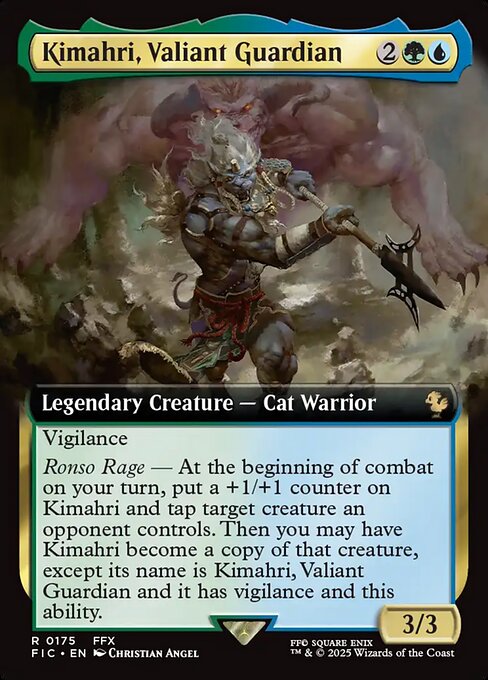 Kimahri, Valiant Guardian (FIC 175)