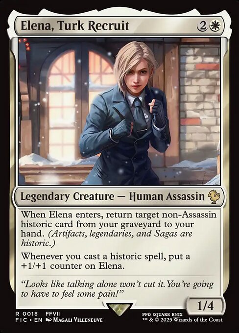 Elena, Turk Recruit (FIC 18)