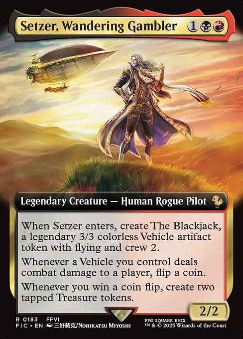 Setzer, Wandering Gambler (FIC 183)