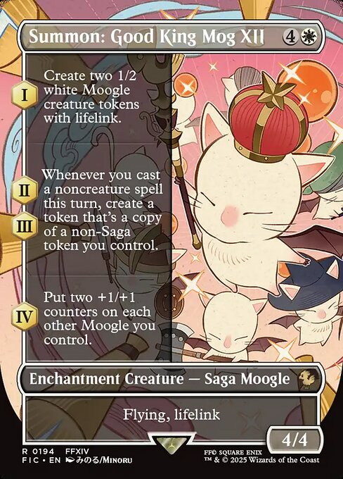 Summon: Good King Mog XII (FIC 194)
