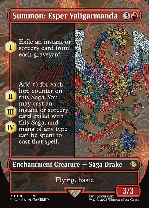 Summon: Esper Valigarmanda (FIC 198)