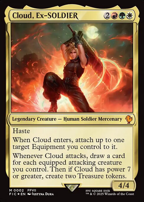 Cloud, Ex-SOLDIER (FIC 2)