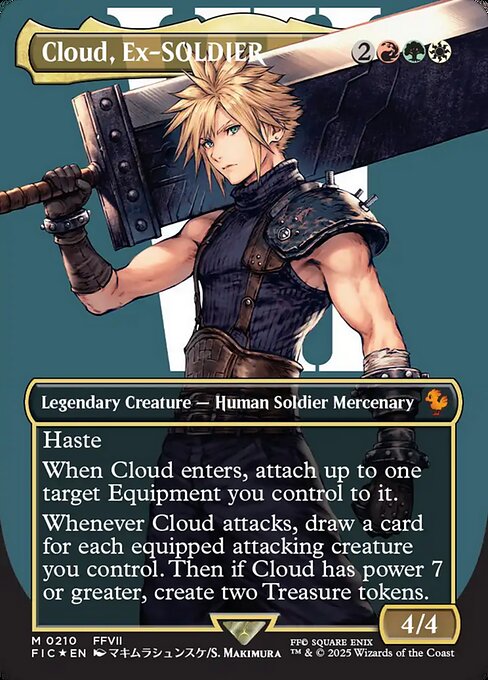 Cloud, Ex-SOLDIER (FIC 210)