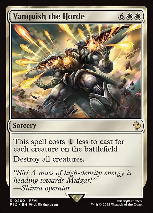 Vanquish the Horde (FIC 260)