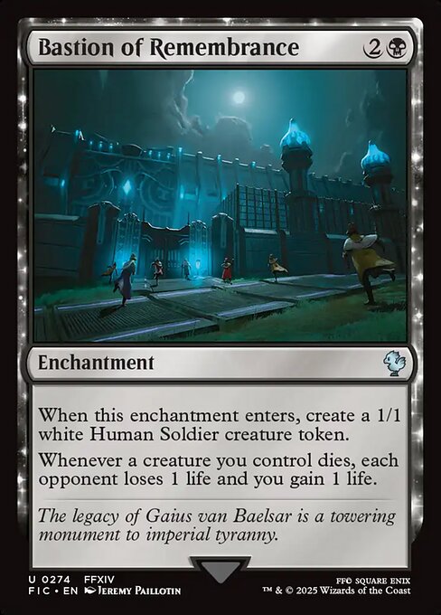 Bastion of Remembrance (FIC 274)