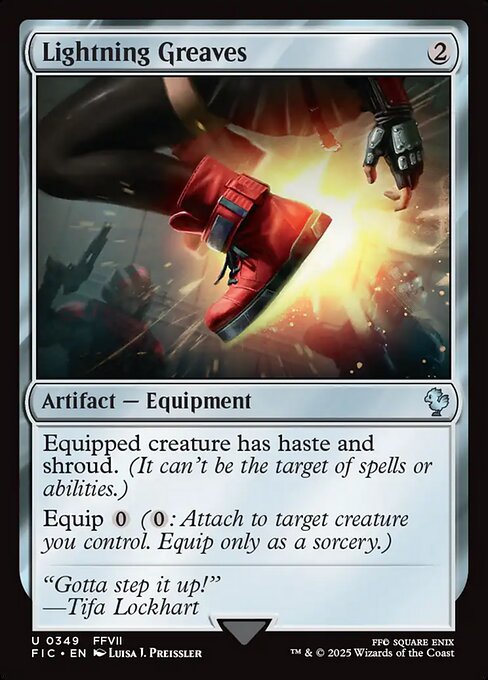 Lightning Greaves (FIC 349)