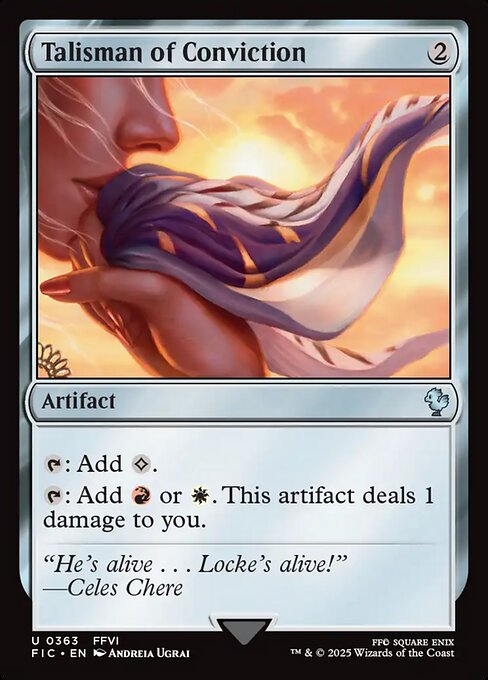 Talisman of Conviction (FIC 363)