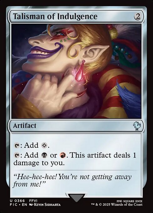 Talisman of Indulgence (FIC 366)