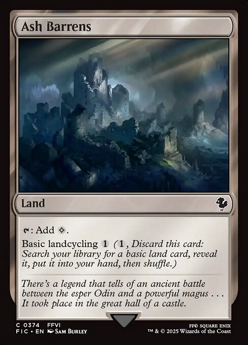 Ash Barrens (FIC 374)