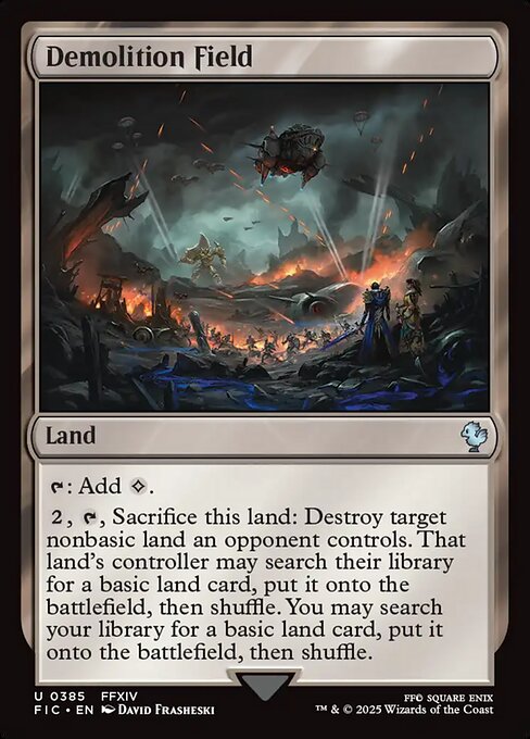 Demolition Field (FIC 385)