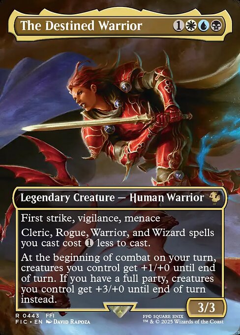 The Destined Warrior (FIC 443)
