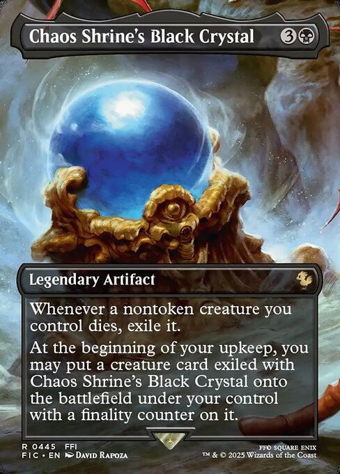 Chaos Shrine's Black Crystal (FIC 445)
